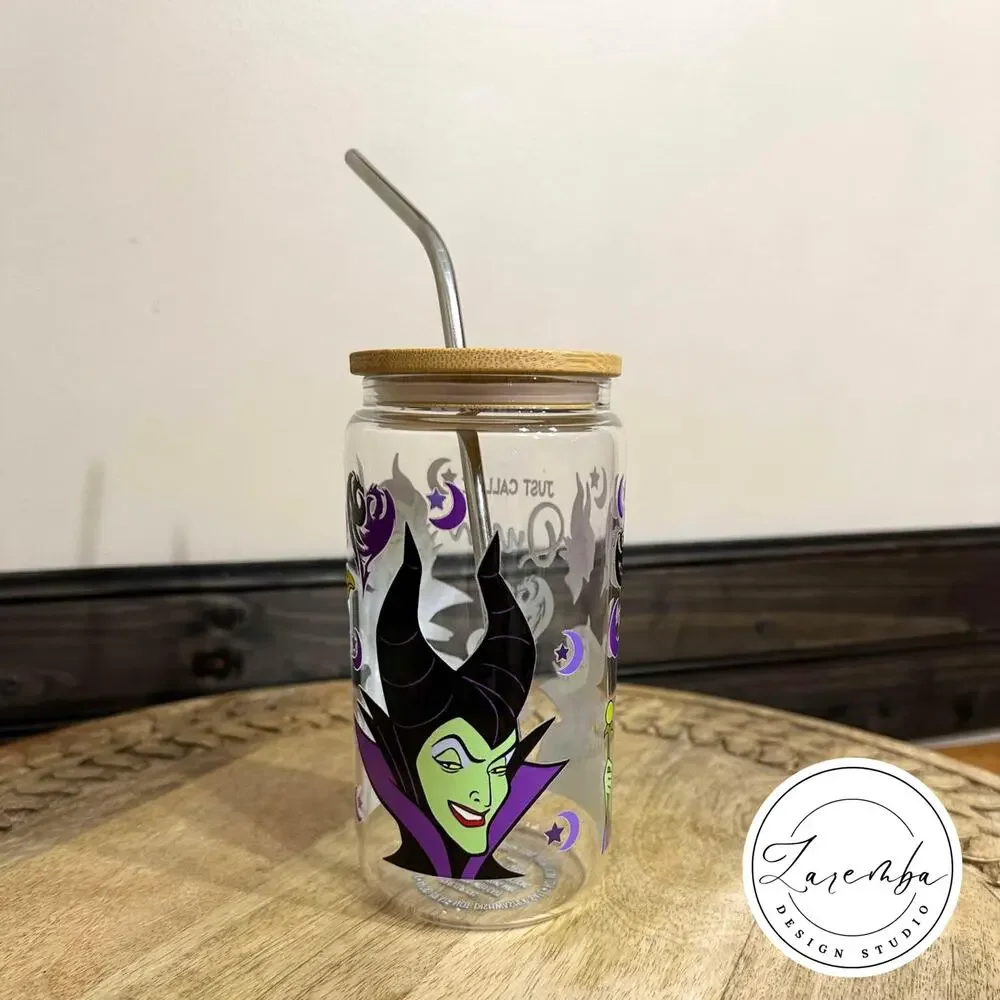 Mistress of Evil Libbey Cup, Maleficent Inspired Beer Glass, Villain, Fairest